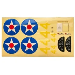 Great Planes Decals Sport Scale PT-19 .46 GP EP ARF - High-Quality Aircraft Stickers & Decals