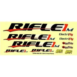 Great Planes Decal Rifle 1M EP ARF - High-Quality RC Plane Decal Sticker