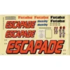 Great Planes Decals Escapade .61 ARF - High-Quality Stickers & Decals for Rock Crawlers