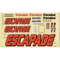 Great Planes Decals Escapade .61 ARF - High-Quality Stickers & Decals for Rock Crawlers