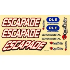 Great Planes Decals Escapade MX 30cc EP ARF - High-Quality Stickers & Decals for Rock Crawlers