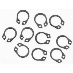 Great Planes C-Clip for 10mm Rimfire Motor Shafts (10-Pack) - Durable RC Plane Parts
