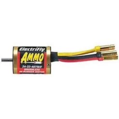 Great Planes Ammo 24-33 In-Runner Brushless Motor (4875kV) | High-Performance Electric Motor for RC Models