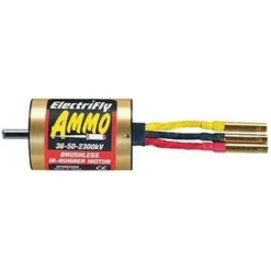 Great Planes Ammo 36-50 In-Runner Brushless Motor (2300kV) - High-Performance Electric Motor for RC Models