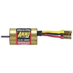 Great Planes Ammo 36-56 In-Runner Brushless Motor (1800kV) - High-Performance Electric Motor for RC Models