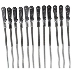 Great Planes Steel Clevis 2-56 w/12" Rod (12) - Durable Boat Control Horn Parts