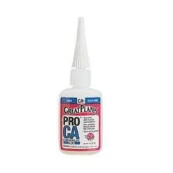 Great Planes Pro CA-Glue Thick 1 oz - High-Strength Adhesive for Airplane Maintenance