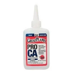 Great Planes Pro CA Glue Thick (2oz) - High-Performance Adhesive for Airplane Maintenance