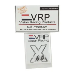VRP Custom Works 'X V3' Shock Piston Set (1.1mm/1.2mm x 2 Hole) - High-Performance Replacement Parts for Rockets -Great Planes Sales Shop vrp2h1.2cw 1