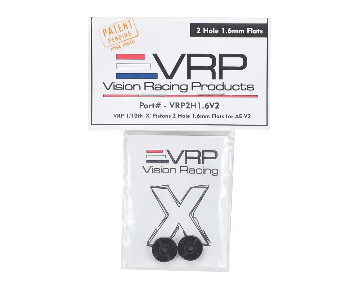 VRP 12mm Associated V2 1/10 Shock Piston (2) - 1.6mm x 2 Hole - Team Associated SC10 Replacement Parts 4 VRP 12mm Associated V2 1/10 Shock Piston (2) - 1.6mm x 2 Hole - Team Associated SC10 Replacement Parts - Image 2