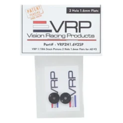 VRP 12mm Team Associated V2 1/10 Machined 'SP' Shock Piston (2) - 1.6mm x 2 Hole - SC10 Replacement Part -Great Planes Sales Shop vrp2h1.6v2sp 1