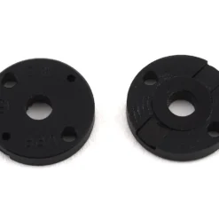 VRP XRAY 1/10 X V3 Shock Piston (2) 1.6mm x 2 Hole Flat Black - XB4 Replacement Parts