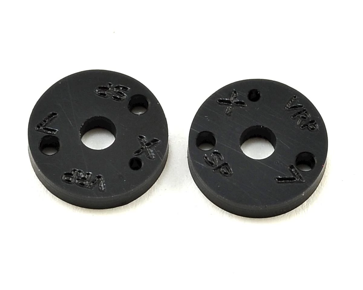 VRP 12mm AE/TLR/Yokomo 1/10 SP V2 Shock Piston (2) - 1.7mm +1 x 2 Hole - Team Associated SC10 Replacement Parts 3 VRP 12mm AE/TLR/Yokomo 1/10 SP V2 Shock Piston (2) - 1.7mm +1 x 2 Hole - Team Associated SC10 Replacement Parts