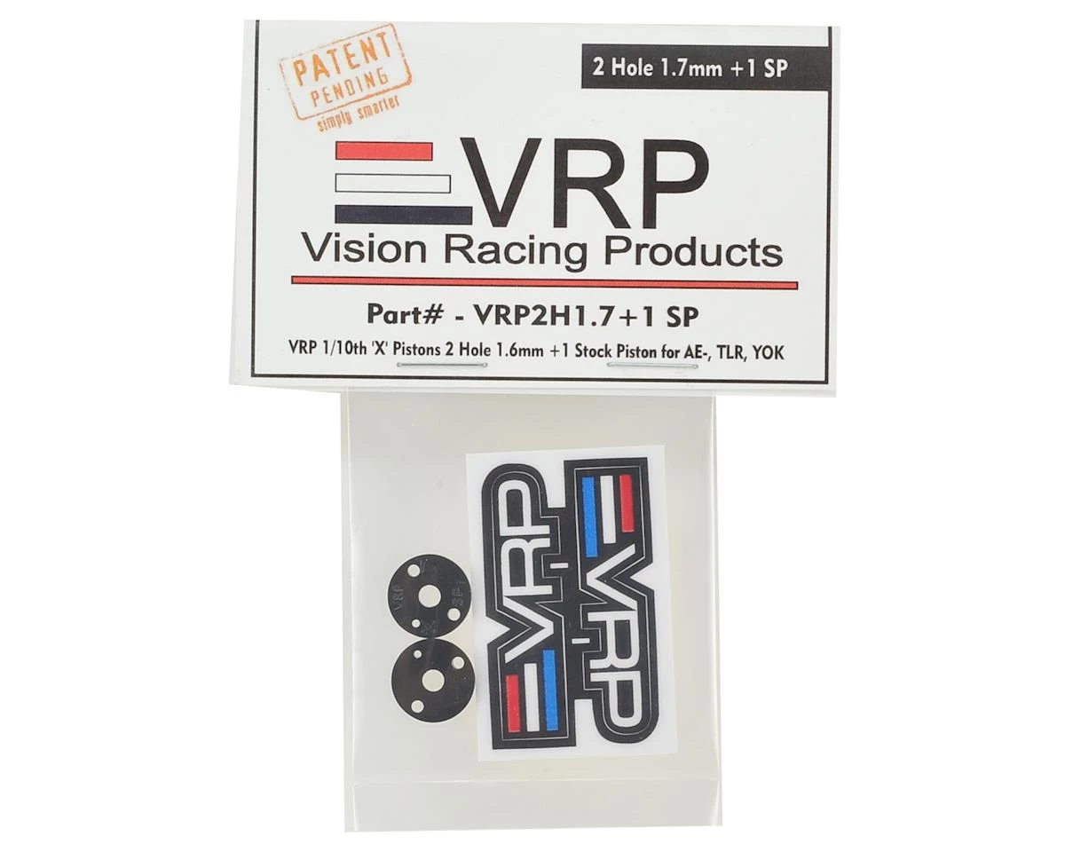 VRP 12mm AE/TLR/Yokomo 1/10 SP V2 Shock Piston (2) - 1.7mm +1 x 2 Hole - Team Associated SC10 Replacement Parts 4 VRP 12mm AE/TLR/Yokomo 1/10 SP V2 Shock Piston (2) - 1.7mm +1 x 2 Hole - Team Associated SC10 Replacement Parts - Image 2