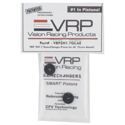 VRP 12mm Gamechanger Screw Mount Shock Piston (2) - 1.7mm x2 Hole - Team Associated RC10 B44 Replacement Parts -Great Planes Sales Shop vrp2h1.7gcae 1
