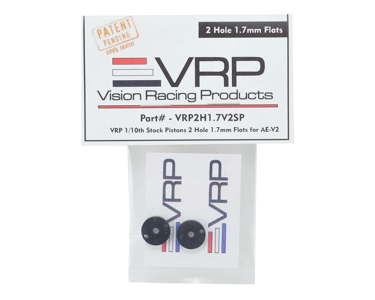VRP 12mm Associated V2 1/10 Machined SP Shock Piston (2) - 1.7mm x 2 Hole - Team Associated SC10 Replacement Parts 4 VRP 12mm Associated V2 1/10 Machined SP Shock Piston (2) - 1.7mm x 2 Hole - Team Associated SC10 Replacement Parts - Image 2