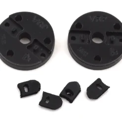 VRP TLR 22 5.0 XV3 Screw Mount Piston (2) (1.4mm x 3 Hole) - Replacement Parts for 22/Losi Models
