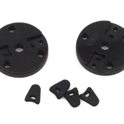 VRP Tekno 1/10 'X V3' Shock Piston (2) (2.1mm x 3 Hole) - Replacement Parts for Eb410 & Tekno Rc