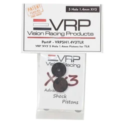 VRP TLR 8IGHT 1/8 X V3 Shock Piston (2) - 1.4mm x 5 Hole - Replacement Parts for 8ight & Losi -Great Planes Sales Shop vrp5h1.4v3tlr 2