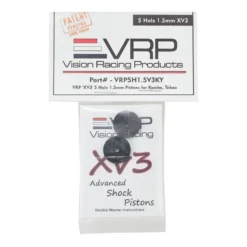 VRP Kyosho/XRAY/Tekno 1/8 X V3 Shock Piston (2) - 1.5mm x 5 Hole - High-Performance Replacement Part -Great Planes Sales Shop vrp5h1.5v3ky 2
