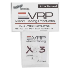 VRP TLR 1/8 "XV3-ST Smooth Track" Piston (2) - 1.5mm x 5 Hole - 8ight/Losi Replacement Parts -Great Planes Sales Shop vrp5h1.5v3sttlr 2