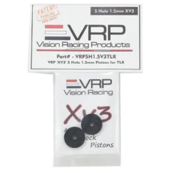 VRP TLR 8IGHT 1/8 X V3 Shock Piston (2) - 1.5mm x 5 Hole - 8ight/Losi Replacement Parts -Great Planes Sales Shop vrp5h1.5v3tlr 2