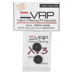 VRP Hot Bodies D8 1/8 X V3 Shock Piston (2) - 1.6mm x 5 Hole - D8t/Hb Racing Replacement Part -Great Planes Sales Shop vrp5h1.6v3hb 2