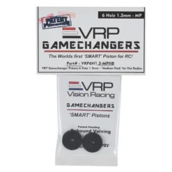 VRP D815 1/8 "Gamechanger" Piston (2) - 1.3mm x 6 Hole - Medium Pack | D8t/Hb Racing Replacement Parts -Great Planes Sales Shop vrp6h1.3mphb 2