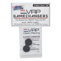 VRP KYO/XRAY/Tekno 1/8 Gamechanger Piston Set (2) - 1.3mm x 6 Hole - Medium Pack -Great Planes Sales Shop vrp6h1.3mpky 2