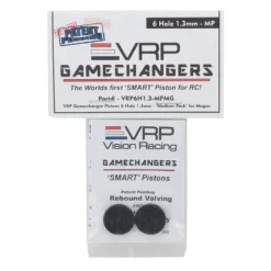 VRP Mugen 1/8 'Gamechanger' Piston (2) - 1.3mm x 6 Hole - Medium Pack | MBX7 Replacement Parts -Great Planes Sales Shop vrp6h1.3mpmg 2