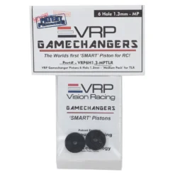 VRP 8IGHT 1/8 Gamechanger Piston (2) - 1.3mm x 6 Hole - Medium Pack - Replacement Parts for 8ight/Losi -Great Planes Sales Shop vrp6h1.3mptlr 2