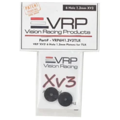 VRP TLR 8IGHT 1/8 X V3 Shock Piston Set (1.3mm x 6 Hole) - Replacement Parts for 8ight/Losi -Great Planes Sales Shop vrp6h1.3v3tlr 2