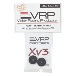 VRP TLR 8IGHT 1/8 X V3 Shock Piston (2) - 1.4mm x 6 Hole - Replacement Parts for 8ight/Losi 7 VRP TLR 8IGHT 1/8 X V3 Shock Piston (2) - 1.4mm x 6 Hole - Replacement Parts for 8ight/Losi -Great Planes Sales Shop vrp6h1.4v3tlr 2