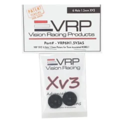 VRP Associated RC8B3 1/8 X V3 Shock Piston (2) - 1.5mm x 6 Hole Replacement Part -Great Planes Sales Shop vrp6h1.5v3as 2