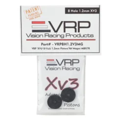 VRP Mugen 1/8 "X V3" Shock Piston (2) (1.2mm x 8 Hole) -Great Planes Sales Shop vrp8h1.2v3mg 2