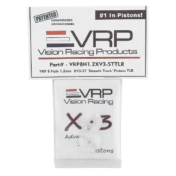 VRP TLR XV3-ST Smooth Track Piston (2 Pack) - 1.2mm x 8 Hole for 8ight/Losi RC Cars -Great Planes Sales Shop vrp8h1.2v3sttlr 2