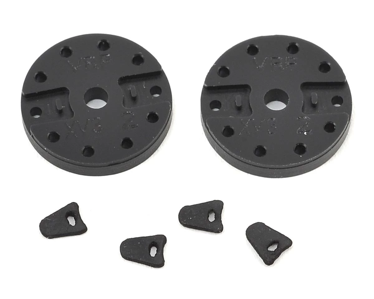VRP TLR 8IGHT 1/8 "X V3" Shock Piston (2) (1.2mm x 8 Hole) - Replacement Parts for 8ight/Losi RC Models 3 VRP TLR 8IGHT 1/8 "X V3" Shock Piston (2) (1.2mm x 8 Hole) - Replacement Parts for 8ight/Losi RC Models