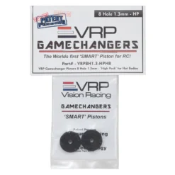VRP D815 1/8 "Gamechanger" Piston (2) (1.3mm x 8 Hole) High Pack - D8t/Hb Racing Replacement Parts -Great Planes Sales Shop vrp8h1.3hphb 2