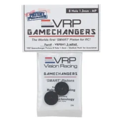 VRP RC8B3 1/8 'Gamechanger' Piston (2) - 1.3mm x 8 Hole (Medium Pack) - Team Associated Replacement Parts -Great Planes Sales Shop vrp8h1.3mpae 2
