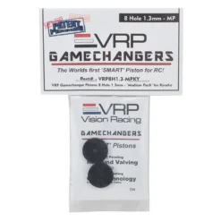 VRP KYO/XRAY/Tekno 1/8 'Gamechanger' Piston (2) - 1.3mm x 8 Hole Medium Pack for Kyosho Cars & Trucks -Great Planes Sales Shop vrp8h1.3mpky 2