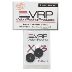 VRP Agama A218 1/8" X V3 Shock Piston (2) - 1.3mm x 8 Hole - Replacement Parts -Great Planes Sales Shop vrp8h1.3v3ag 2
