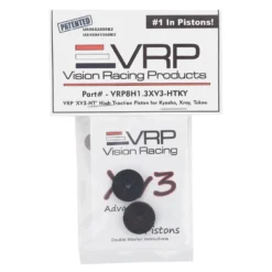VRP Kyosho/XRAY/Tekno 1/8 X V3 HT Shock Piston (2) - 1.3mm x 8 Hole - High Traction Replacement Parts -Great Planes Sales Shop vrp8h1.3xv3 htky 2