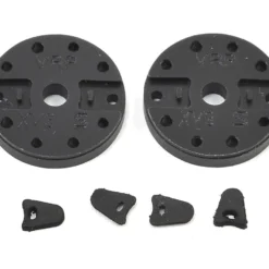 VRP TLR 8IGHT 1/8 X V3 Shock Piston (2) - 1.2/1.3mm Splits x 8 Hole - Replacement Parts for 8ight/Losi